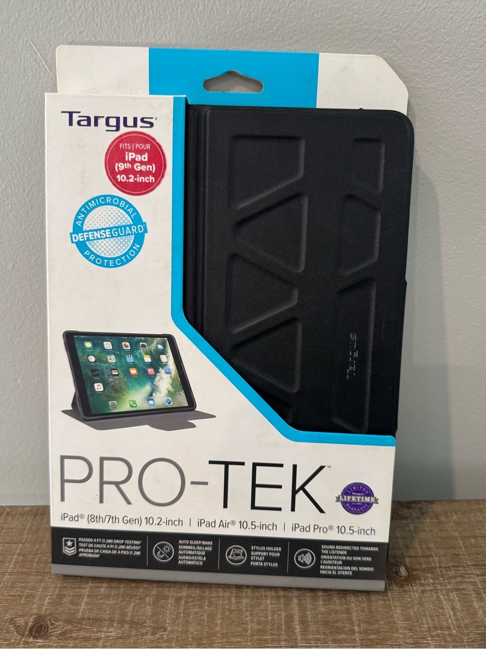 Targus PRO-TEK Black Tablet Case with Tri-Fold Stand